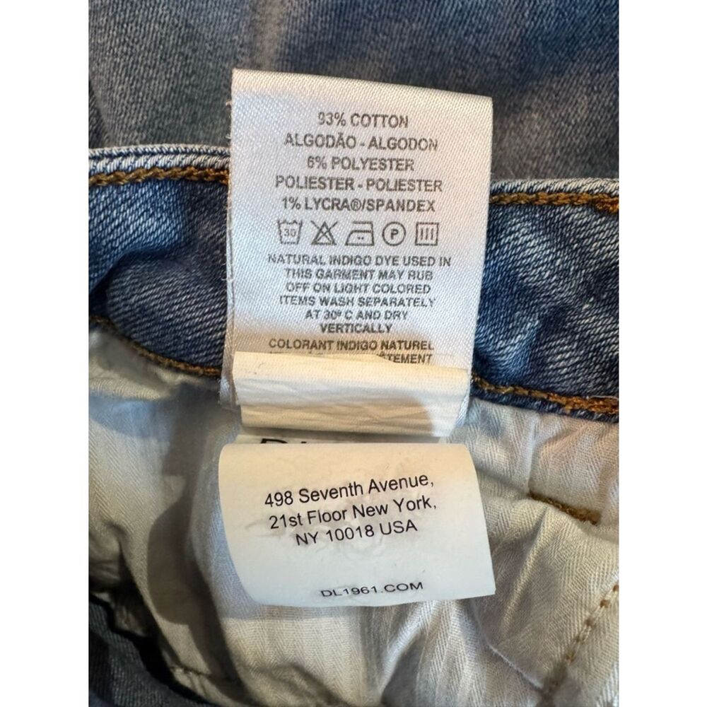 DL1961 Women's Hi Rise Skinny Jeans in Blue Size 26 - Picture 6 of 6